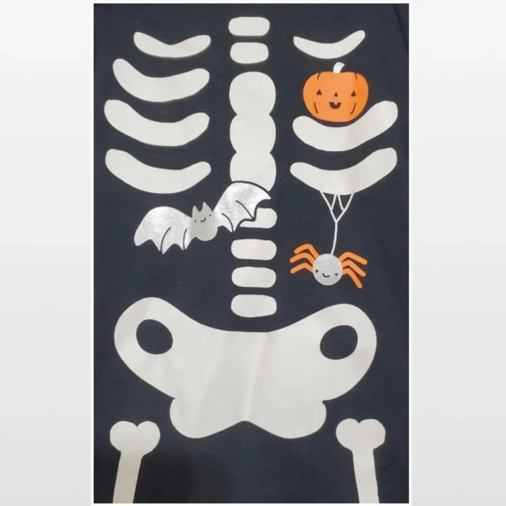 New Baby Kid Halloween Skeleton Outfit 6 Months